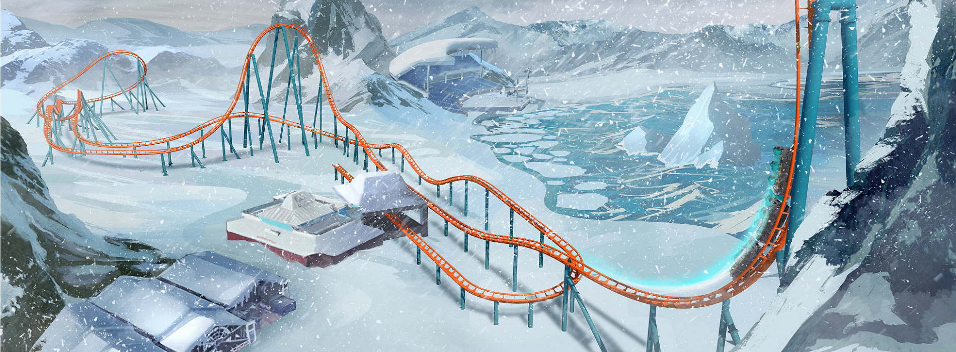 Ice Breaker at SeaWorld Orlando - launches this Spring!