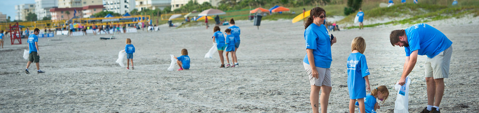 SeaWorld Beach Cleanup